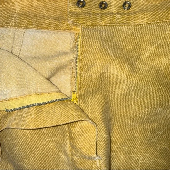 VINTAGE RARE 60s Flower Child hippie bell bottom JEANS - Picture 8 of 10